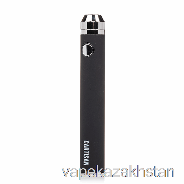 Vape Disposable Cartisan Button VV 1300 510 Battery Black